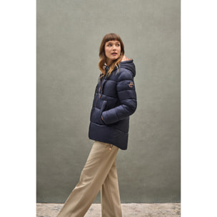 Chaqueta Ingrid azul marino con logo Polo Club