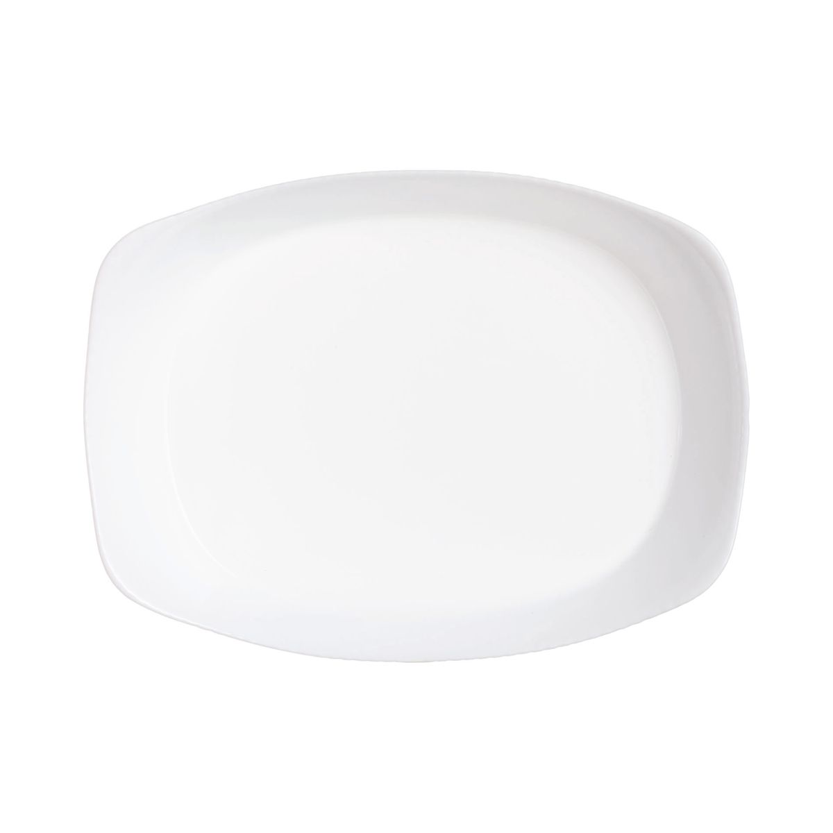 Plat de cuisson blanc 34 x 25 cm Smart Cuisine Wavy - Luminarc