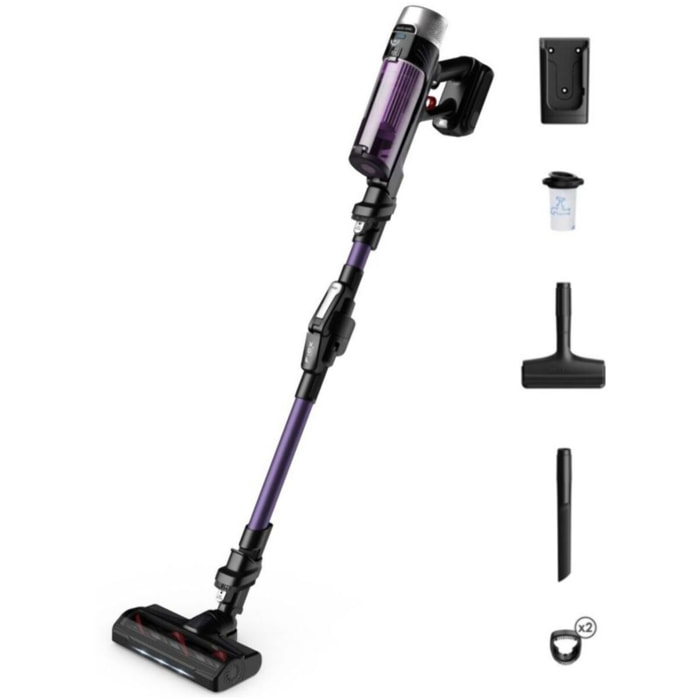 Aspirateur balai ROWENTA X Force Flex 9.60 Kit Allergie RH2039WO