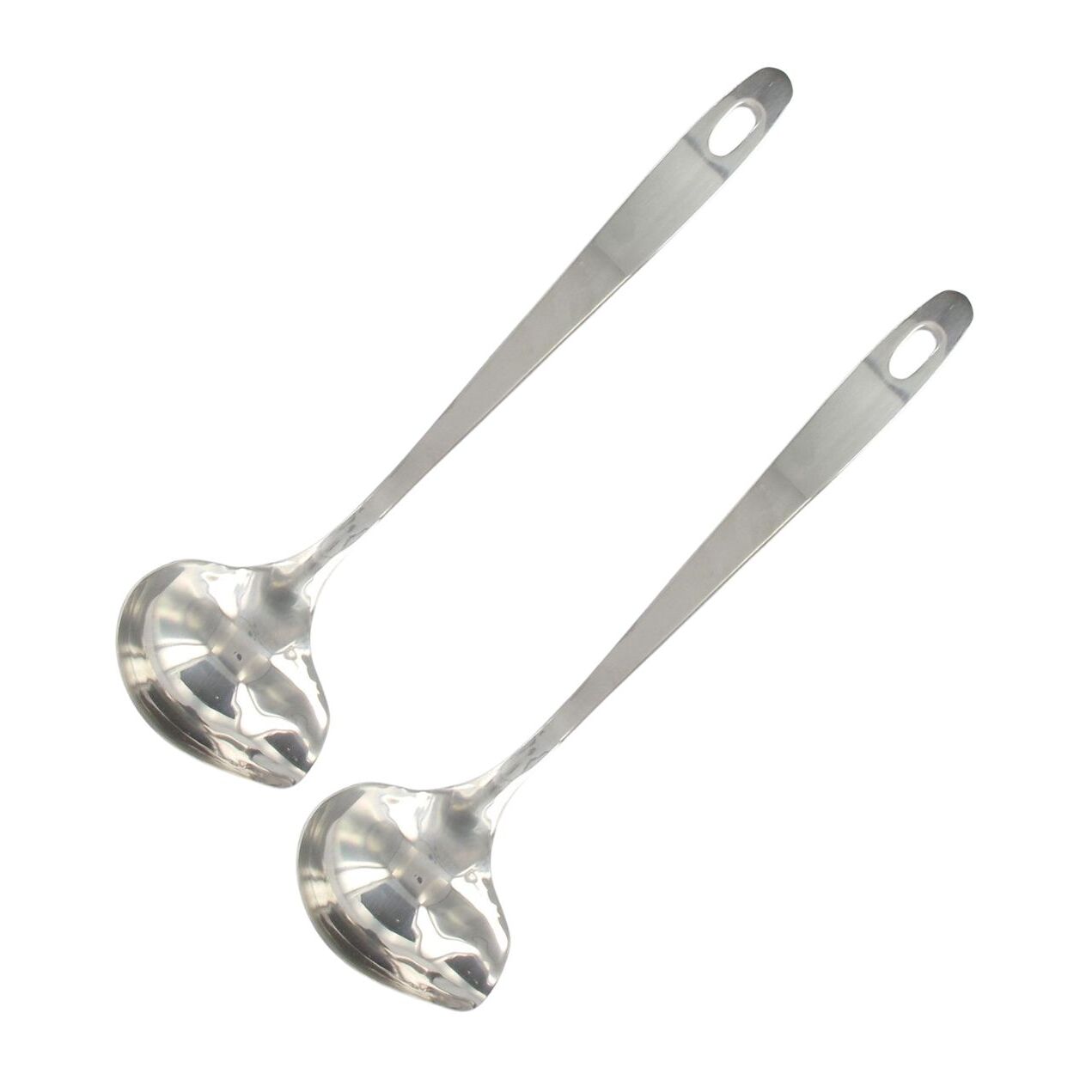 Ensemble de 2 Louches ovales en inox Fackelmann Oxford