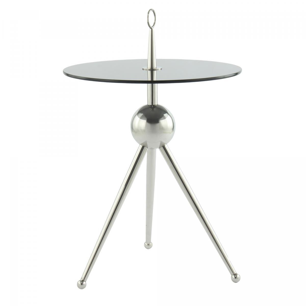 Table basse CIHU Fait à la main en Acier inoxydable