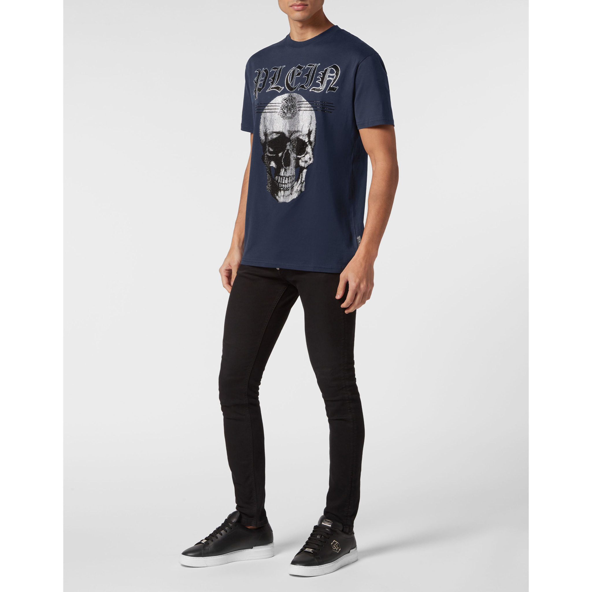 PHILIPP PLEIN T-Shirt Round Neck TATTOO