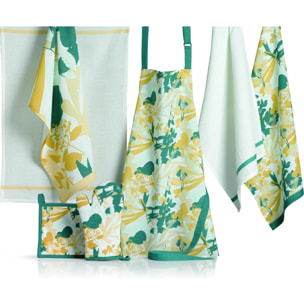 Tablier imprimé Coton Nautical