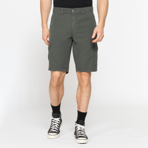 BERMUDA TASCONATO IN LEGGERO RIPSTOP DI COTONE