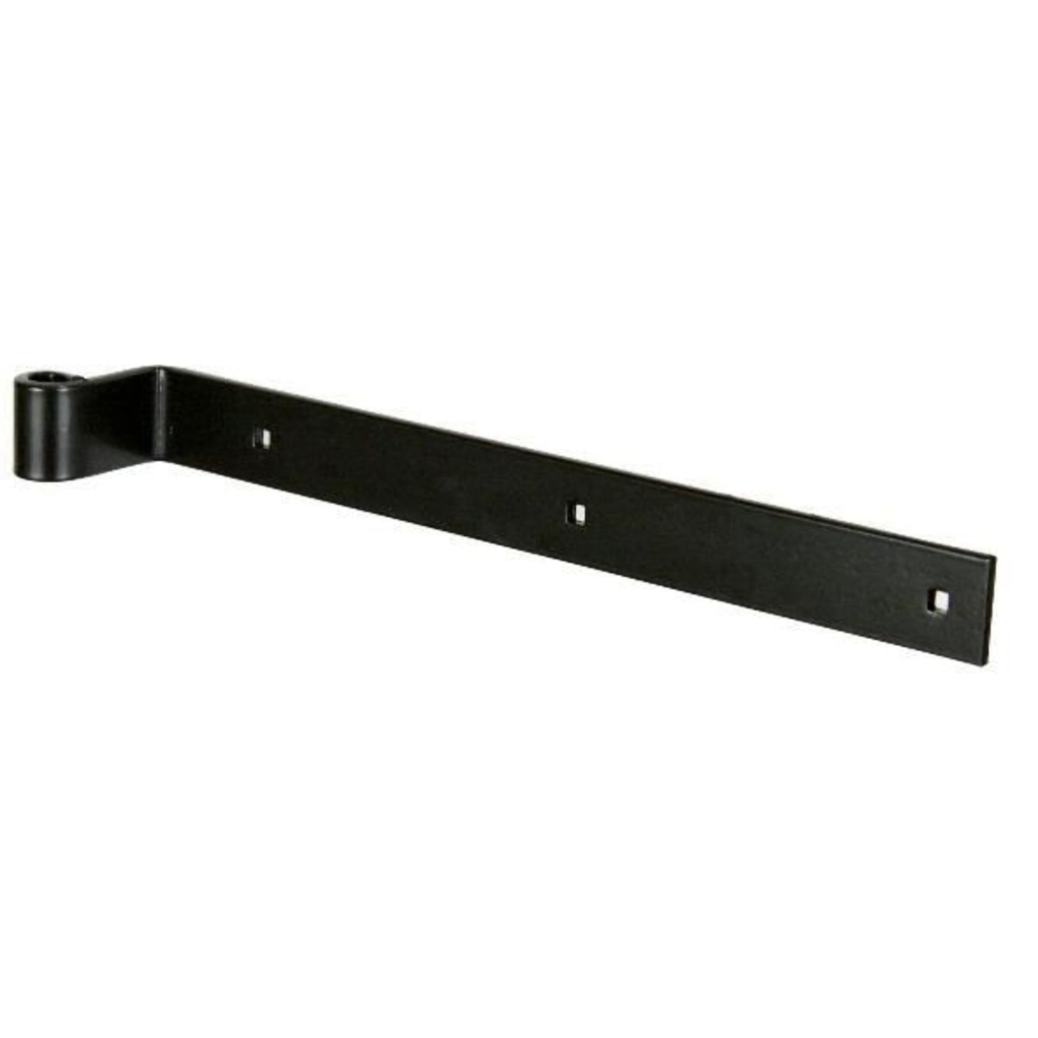 Penture coudée époxy noir A 35 bout carré fer de 40x6 mm D.14 mm lg 500 mm - TIRARD BURGAUD - 1PD92349