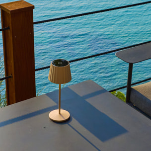 6 Lampe de table ABBY + Socle de charge