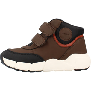 Zapatillas Niño de la marca GEOX  modelo B666GA 0MEBC B FLEXYPER MARRON