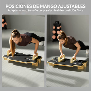 Pilates Reformer, Tabla de Pilates con Bandas de Resistencia, Asas, Rueda Abdominal, Máquina Abdominal Multifuncional para Casa Gimnasio, Entrenamiento de Cuerpo Completo para Mujeres