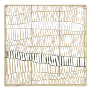 Décoration murale Henry 80x80cm beige
