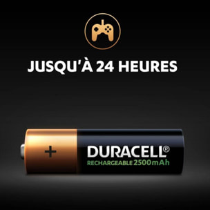 Pile rechargeable DURACELL AAA/LR03 ULTRA POWER 850 mAh x4
