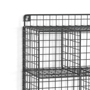 TOMASUCCI organizer da parete GRID Nero