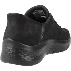 Sneakers De  Mujer Go Walk Flex - Mali Slip-ins Negro