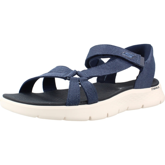 Sandalias Mujer Slip-ins  Go Walk Flex Azul