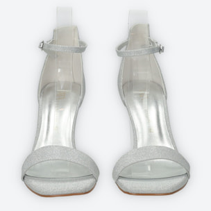 Sandali Donna Tata Italia Argentato