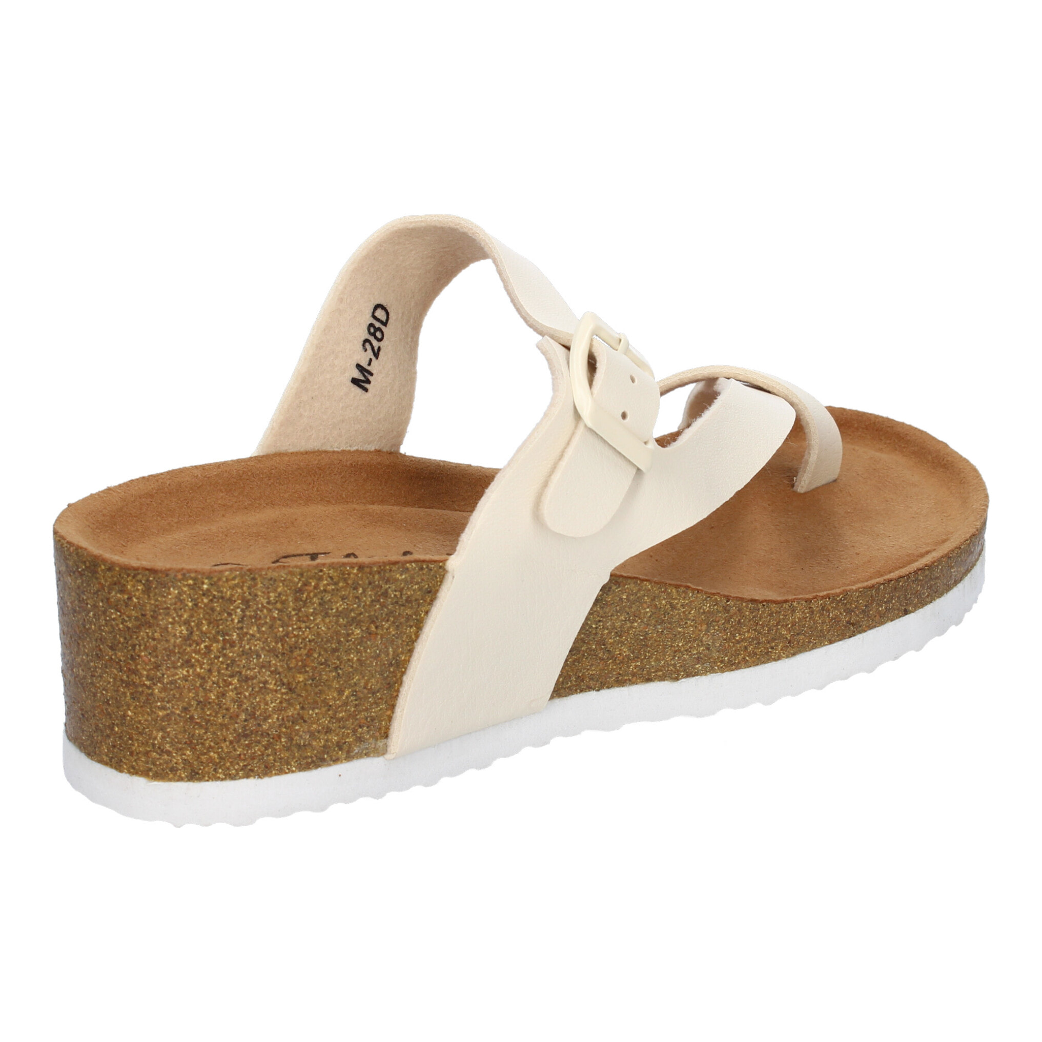 Sandalia de Cuña para Mujer, Tipo Esclava, con Piso de Bio, Planta Anatómica