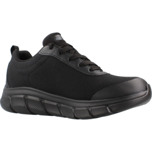 Sneakers De  Hombre Bobs B Flex - Rainy Edge Negro