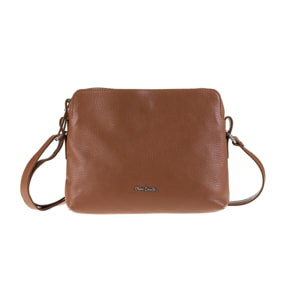 Borsa a tracolla da donna Made in Italy - Modello Aralia Lux - 100% pelle - 30.0 x 23.0 x 13.0 cm