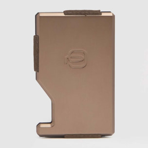 Piquadro Portacarte di credito MagSafe® con fascia elastica