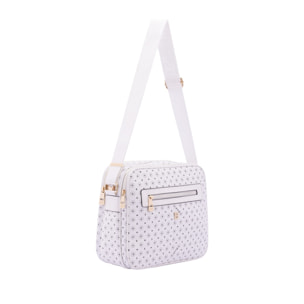 Borsa a tracolla da donna - Modello Iduna - Ecopelle e poliestere - 24.0 x 29.0 x 11.0 cm