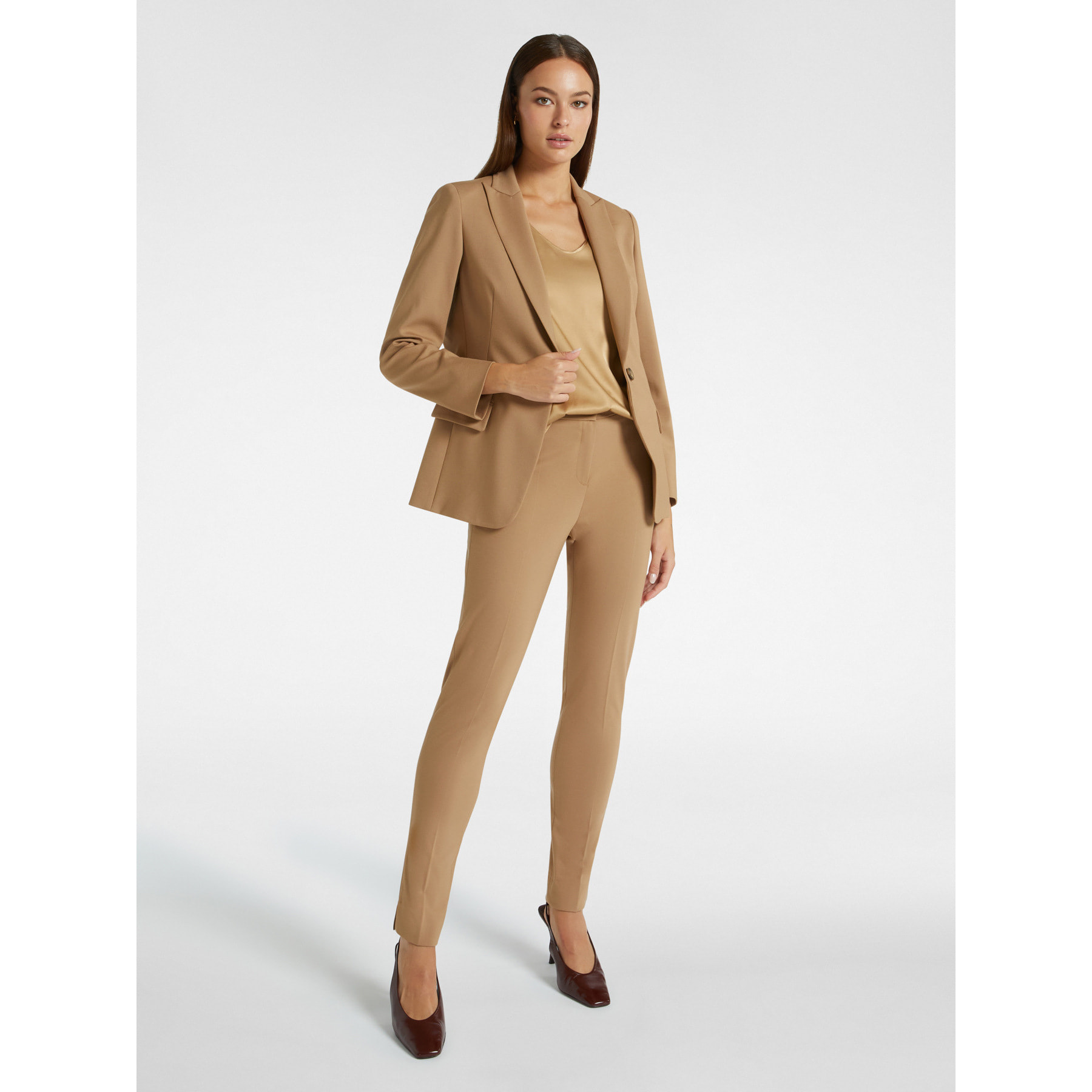 Elena Mirò - Blazer de punto Milano - Beige