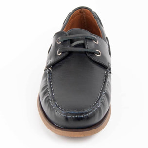 Náutico De Piel - Azul