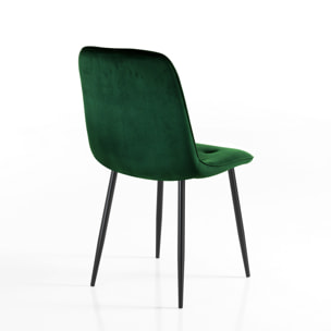TOMASUCCI set 4 sedie TINA GREEN