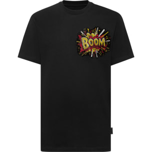 PHILIPP PLEIN Camiseta de cuello redondo y manga corta