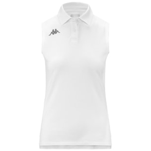 Kappa - Polos Mujer Blanco - Fenki