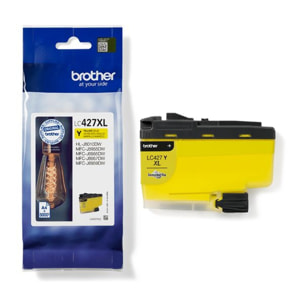 Cartouche d'encre BROTHER Originale LC427 XL Jaune (Yellow) Haute Capacité - LC427XLY