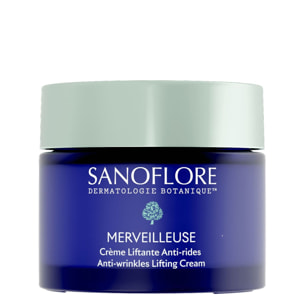 Merveilleuse - Crème visage riche lift anti-rides certifiée bio 50 ml