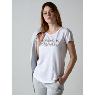 T-Shirt da donna Gold&Silver