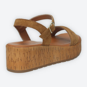 Sandali Donna Tata Italia Marrone