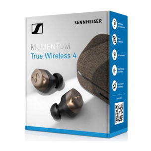 Ecouteurs SENNHEISER Momentum True Wireless 4 Noir et Bronze