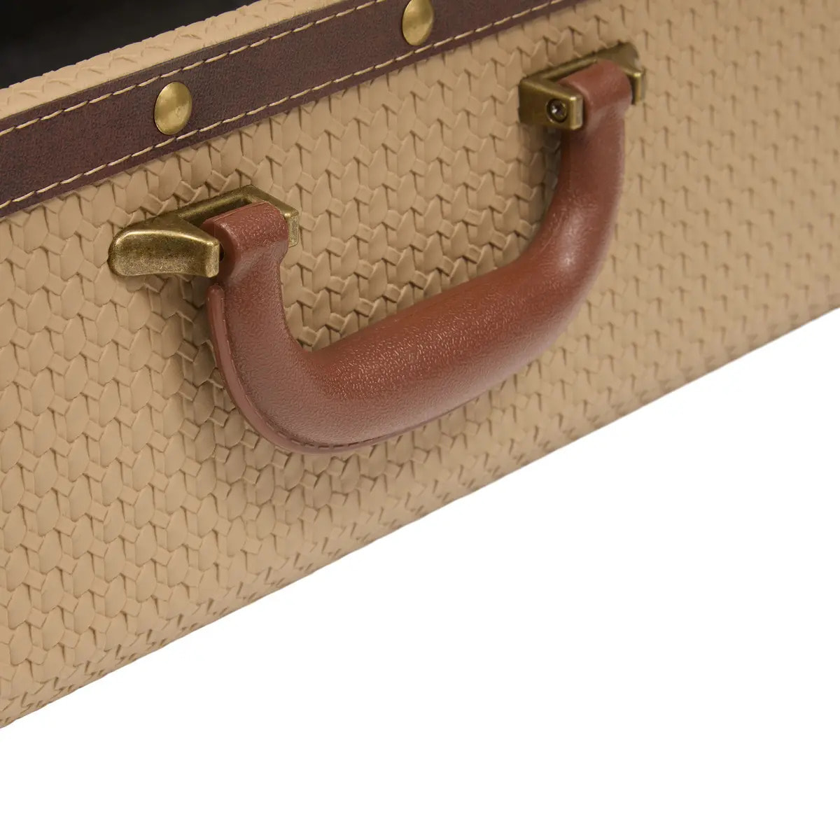 Lot de 2 cantines de rangement rectangulaires Bonie beige