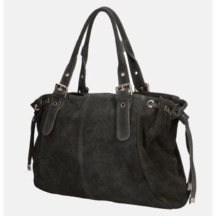 Borsa a mano da donna Made in Italy - Modello Celeste Plus - 100% pelle - 20.0 x 28.5 x 41.0 cm