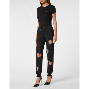 PHILIPP PLEIN Pantalones de chándal HEART