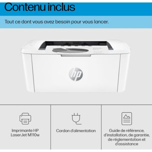 Imprimante laser HP LaserJet M110w