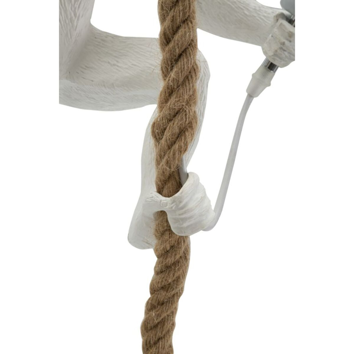 LAMPADARIO MONKEY BIANCO CM Ø 27X32X60