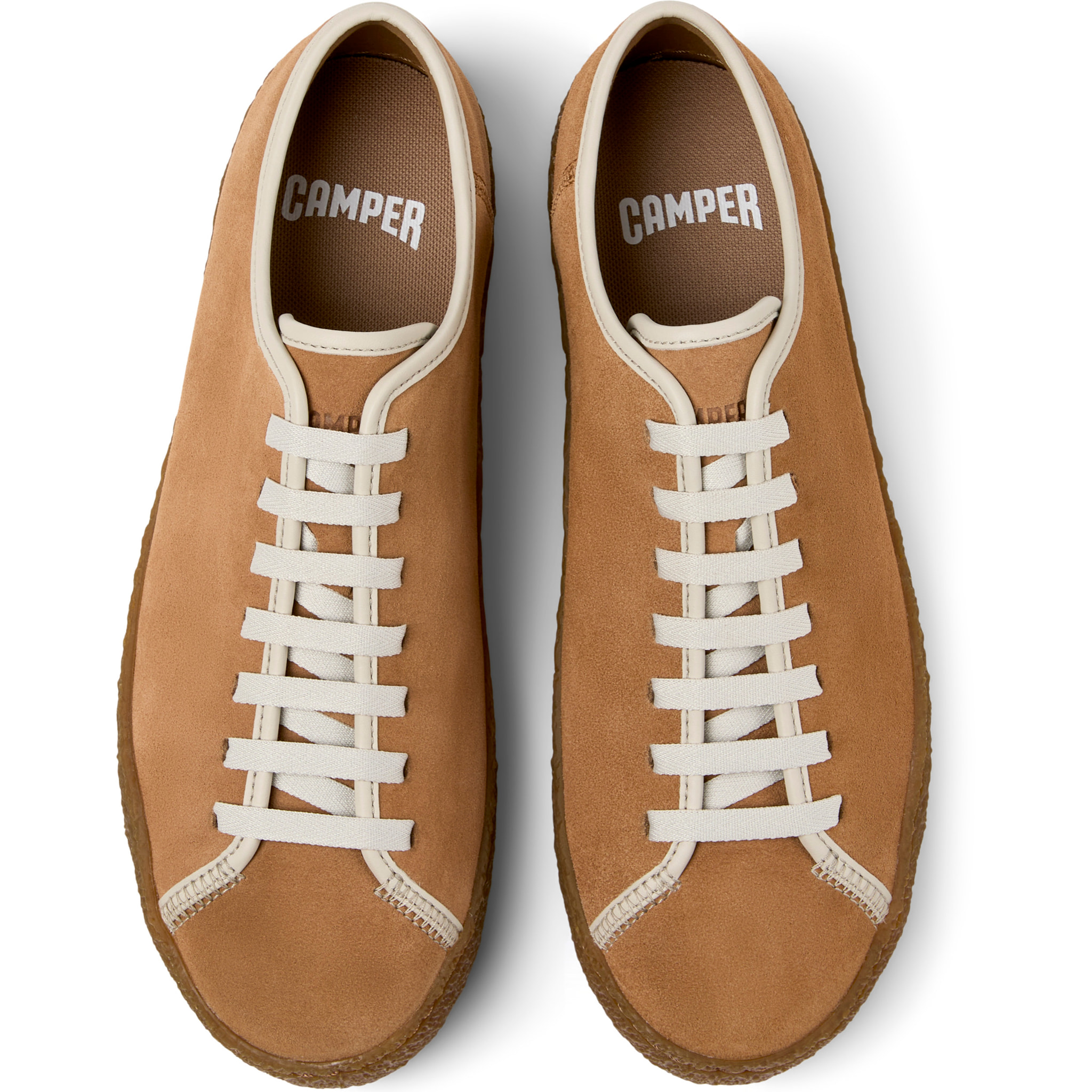 Sneakers - CAMPER Peu Terreno - Marrone - Pelle scamosciata