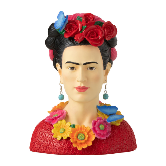 J-Line Buste Frida Kahlo Polyresine Small