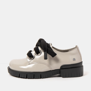 Zapatos 1846 NAPPA SHINNY CINDER /OXFORD color Cinder
