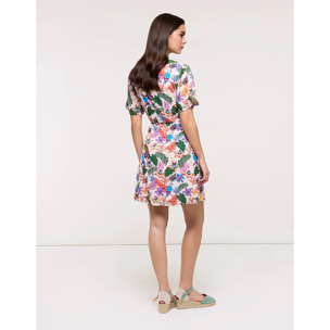 Vestido Corto Multicolor - Solana