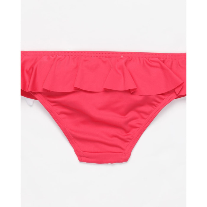 CULETÍN FUCSIA CON LAZO BLANCO