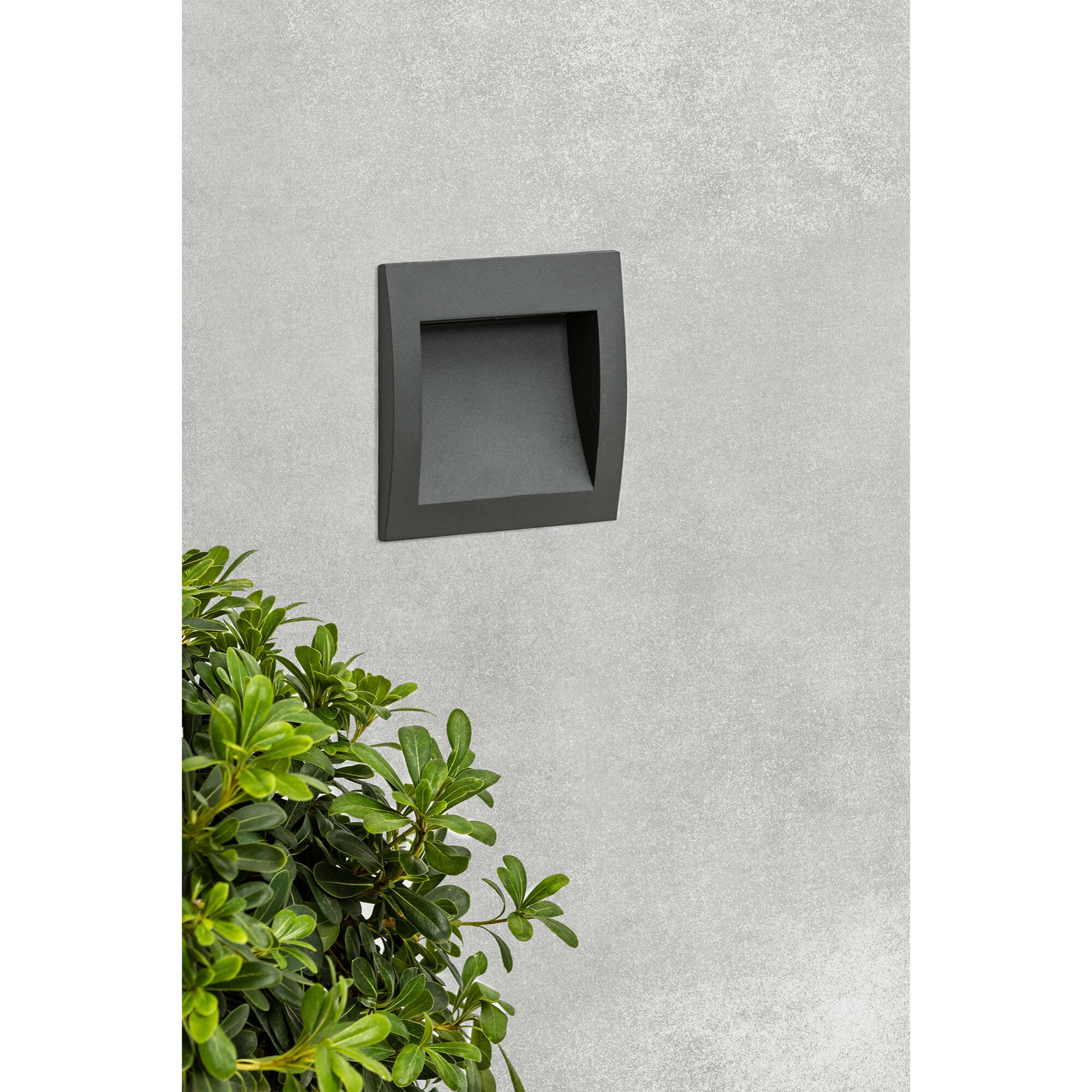 SEDNA SQ 140 Lampe encastrable gris foncé