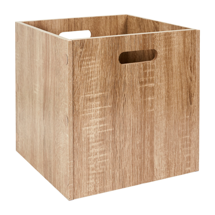 CUBE DE RANGEMENT 30X30CM BOIS