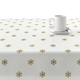 Nappe en résine Anti-tâches Snowflakes Gold