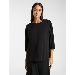 Elena Mirò - T-shirt loose fit - Nero