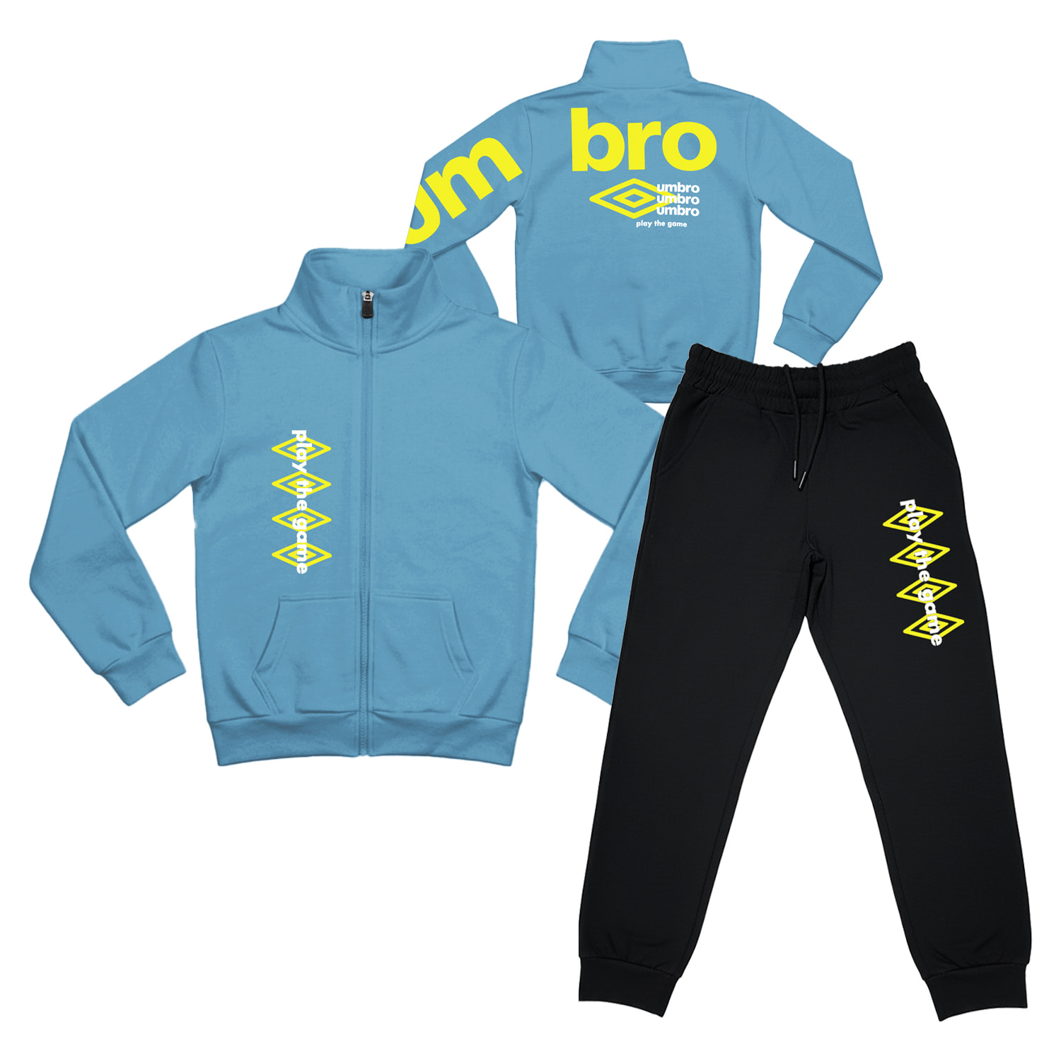 Tuta Ragazzo UMBRO Cotone Leggero Primavera - 8 / 16 Anni