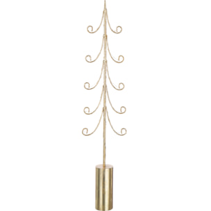 J-Line décoration Arbre Base Cylindre - fer - or - large - 2 pcs - LED