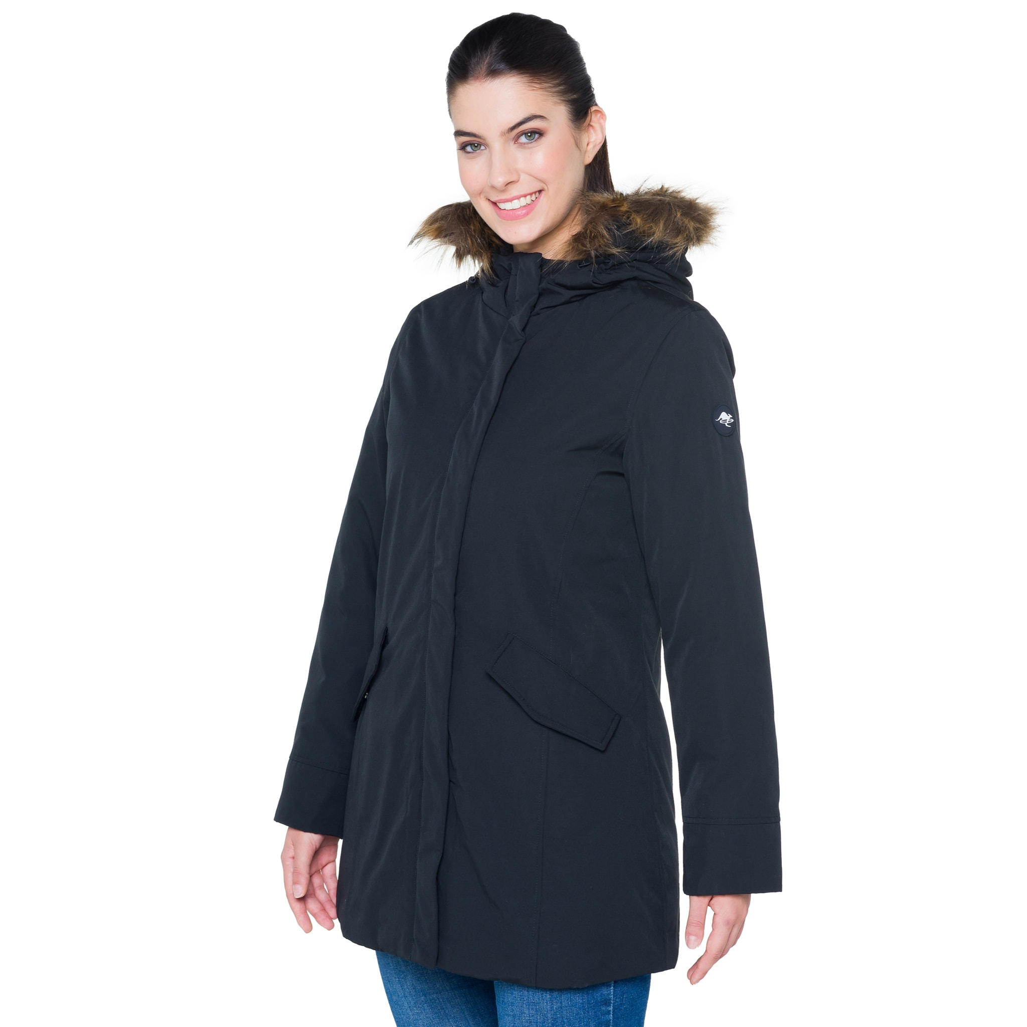 Chaqueta Hot Buttered térmica impermeable Mathilde negro